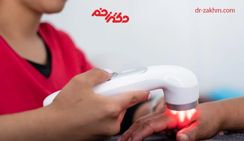 چگونگی عملکرد لیزر کم توان در ترمیم زخم